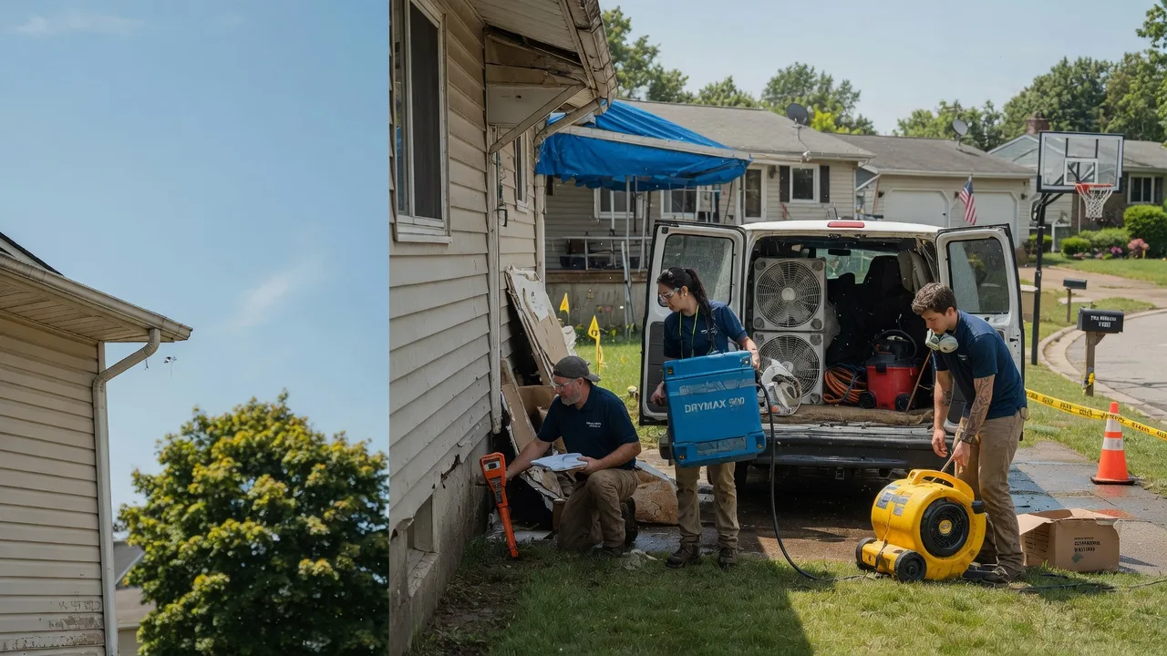 Ceiling Leak Cleanup in Waverly, NY near me